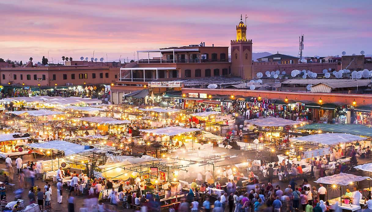 Un weekend a Marrakech - Il caos a colori