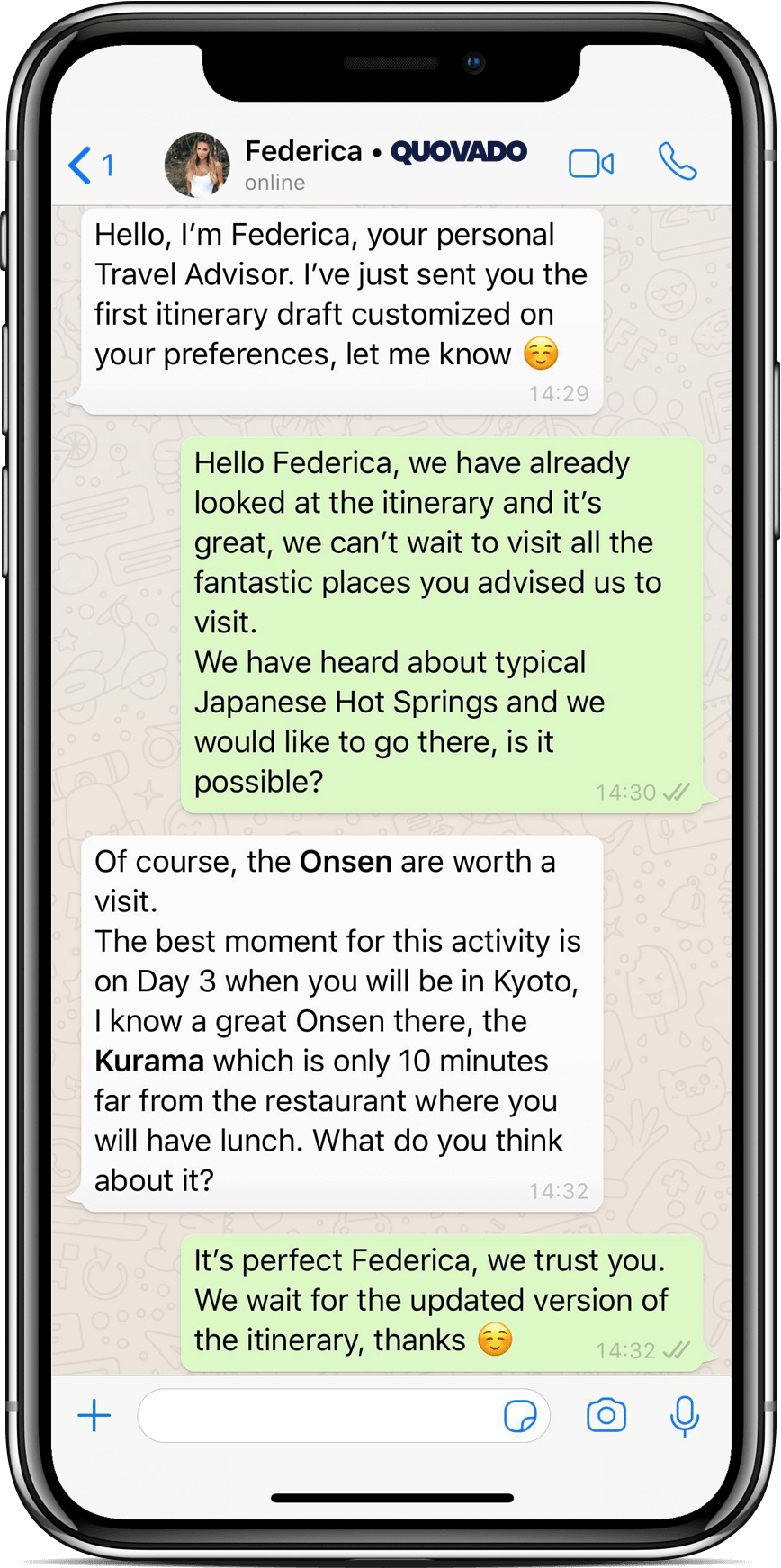 Our best expert at your complete disposal