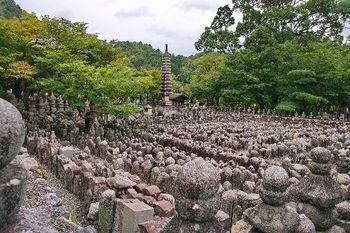 Otangi Nenbutsu-Ji, il tempio dei 1200 Rakan
